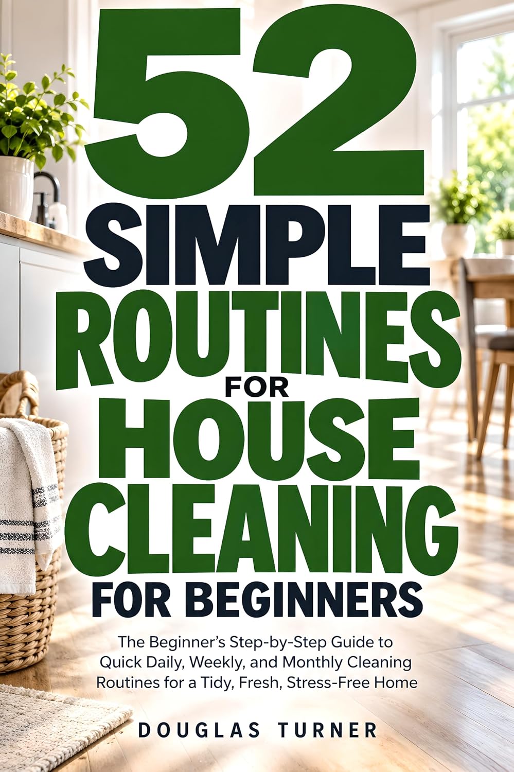 52 Simple Routines for House Cleaning for Beginners: The Beginner's Step-by-Step Guide to Quick Daily, Weekly, and Monthly Cleaning Routines for a Tidy, Fresh, Stress-Free Home (English Edition) baixar o livro de graça