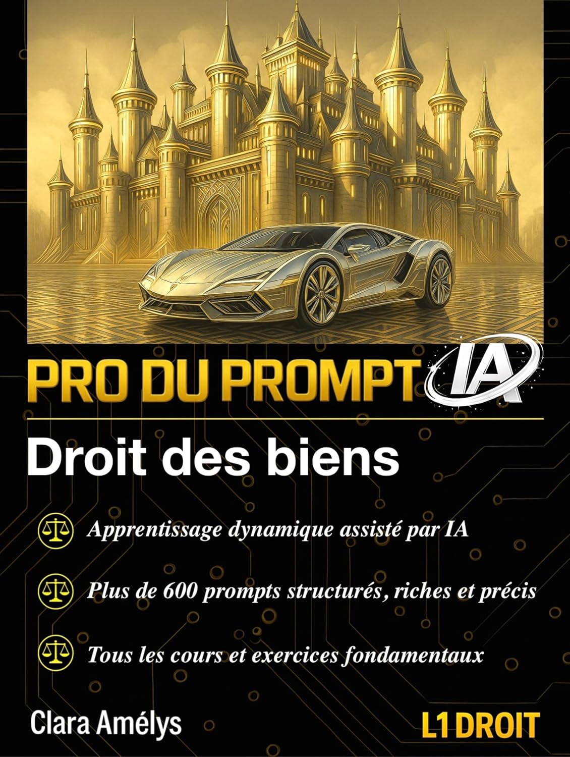 PRO DU PROMPT — Droit des biens: Apprenez le cours et travaillez les exercices en profondeur avec l'intelligence artificielle conversationnelle (PRO DU PROMPT - L1 Droit) (French Edition) baixar o livro de graça