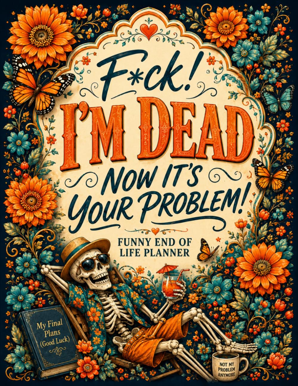 F*ck! I'm Dead Now It's Your Problem!: Make End-of-Life Planning Easy – Organize Your Important Information, Accounts, and Final Wishes in One Place. baixar livro de graça