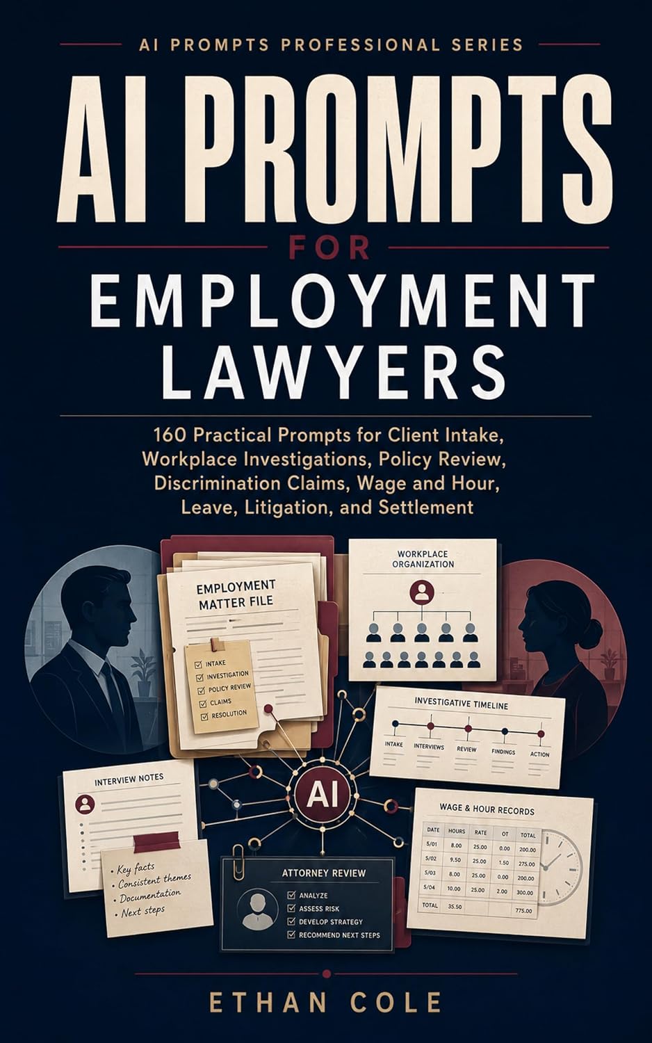 capítulo por capítulo baixar AI Prompts for Employment Lawyers: 160 Practical Prompts for Client Intake, Workplace Investigations, Policy Review, Discrimination Claims, Wage and Hour,... Professional Series) (English Edition)