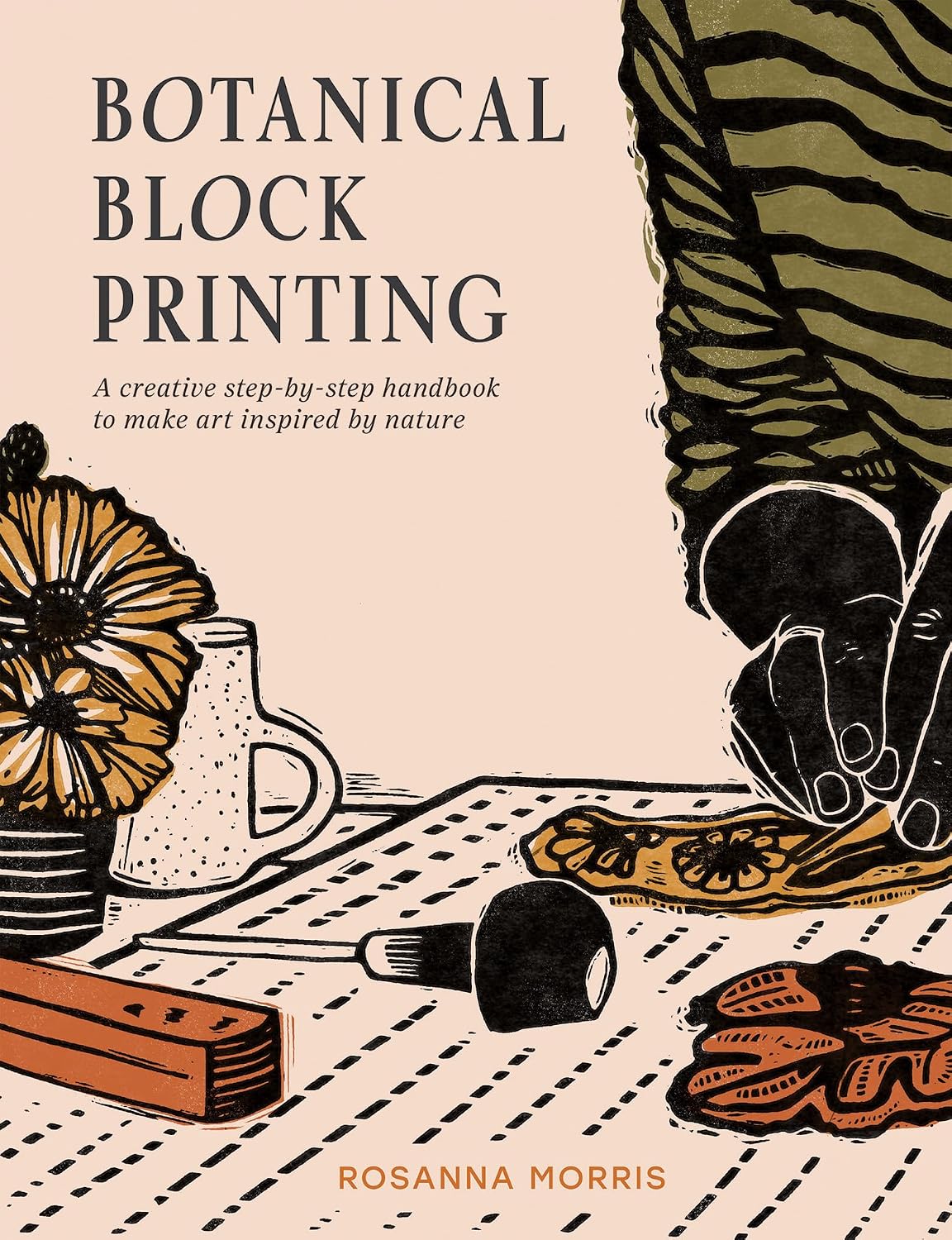 capítulo por capítulo baixar Botanical Block Printing: The new craft and design book for easy modern linocut prints, perfect for pattern art carving projects (English Edition)