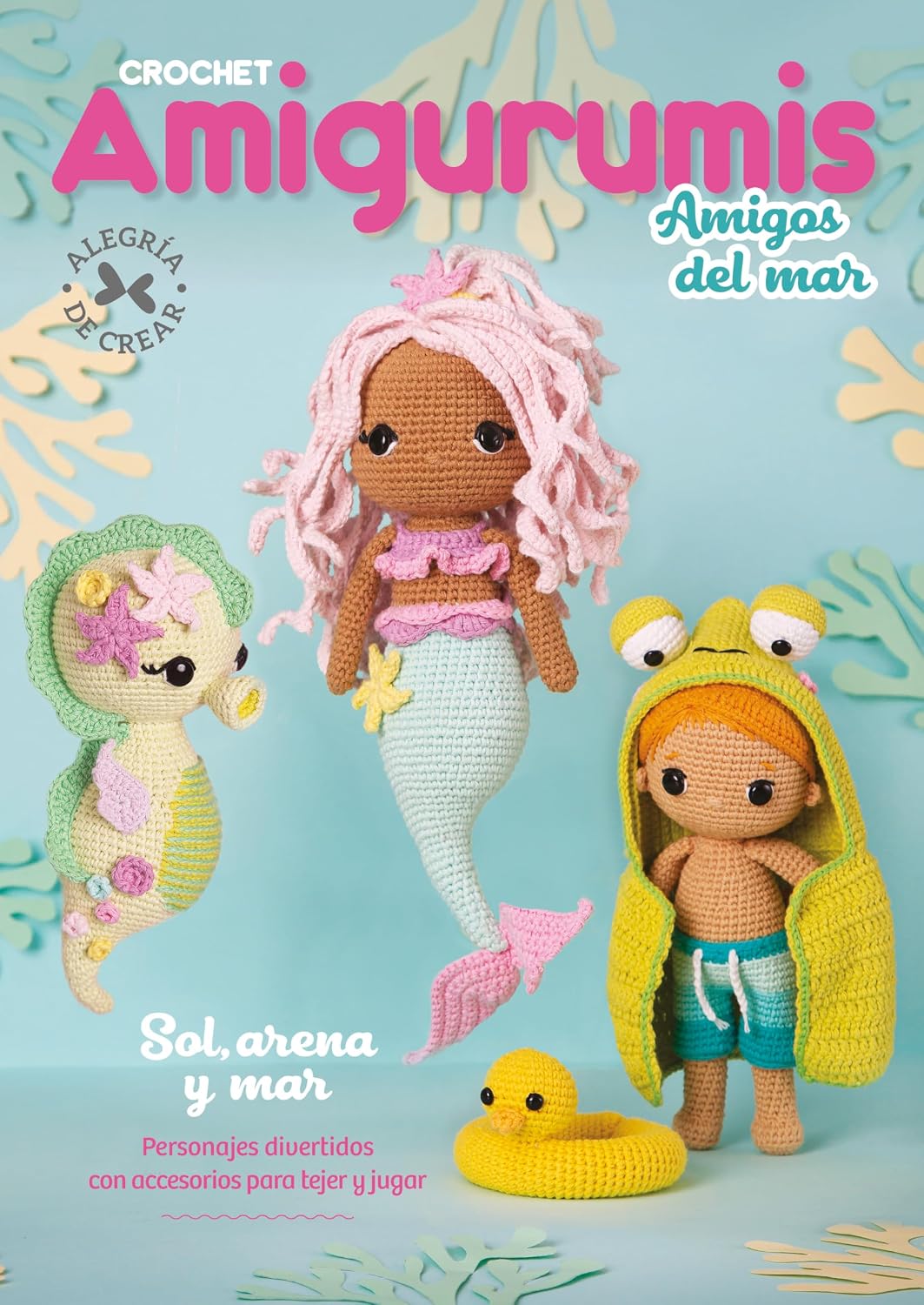ler totalmente Crochet Amigurumis Amigos del Mar: Sol, arena y mar. Personajes divertidos con accesorios para tejer y jugar (Spanish Edition)