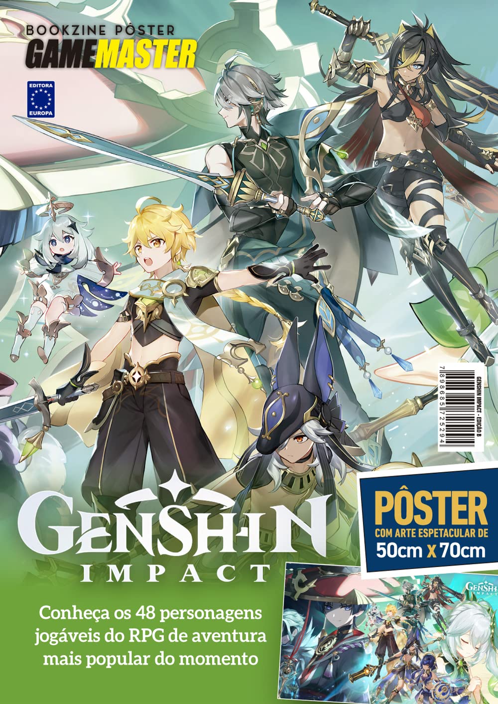 capítulo por capítulo baixar Genshin Impact - Arte B - Superpôster Game Master