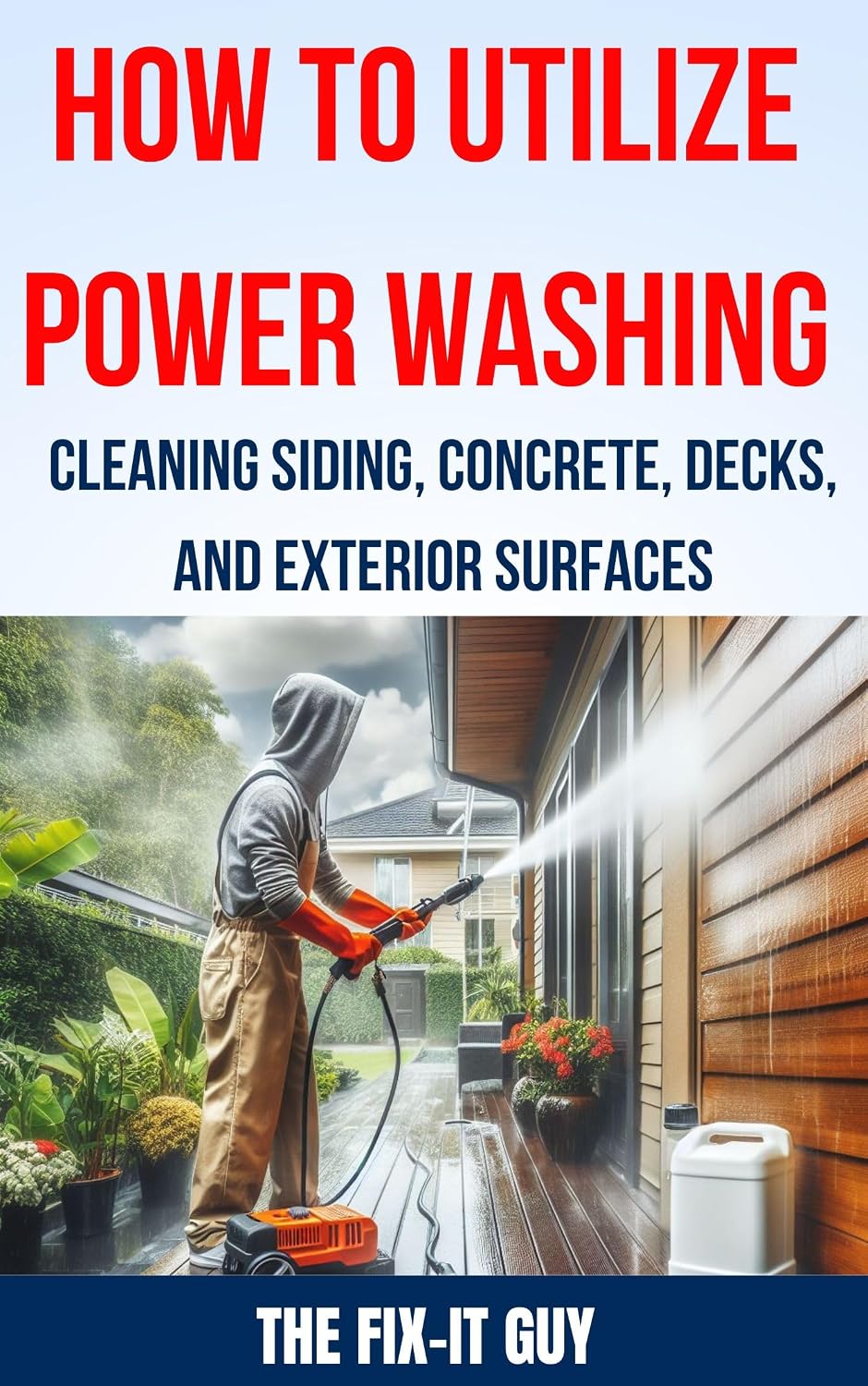How to Utilize Power Washing - Cleaning Siding, Concrete, Decks, and Exterior Surfaces: The ultimate Guide to Efficient and Effective Power Washing Techniques... (The Fixers Handbook) (English Edition) baixar livro de graça