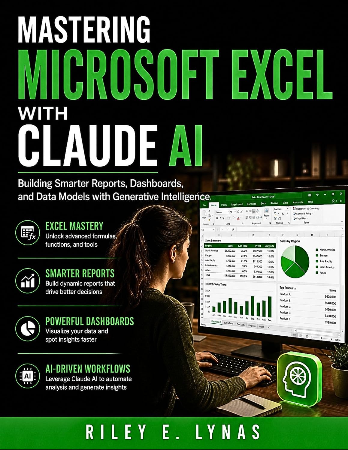 ler totalmente Mastering Microsoft Excel with Claude AI: Building Smarter Reports, Dashboards, and Data Models with Generative Intelligence (The Microsoft Productivity Mastery Book 3) (English Edition)