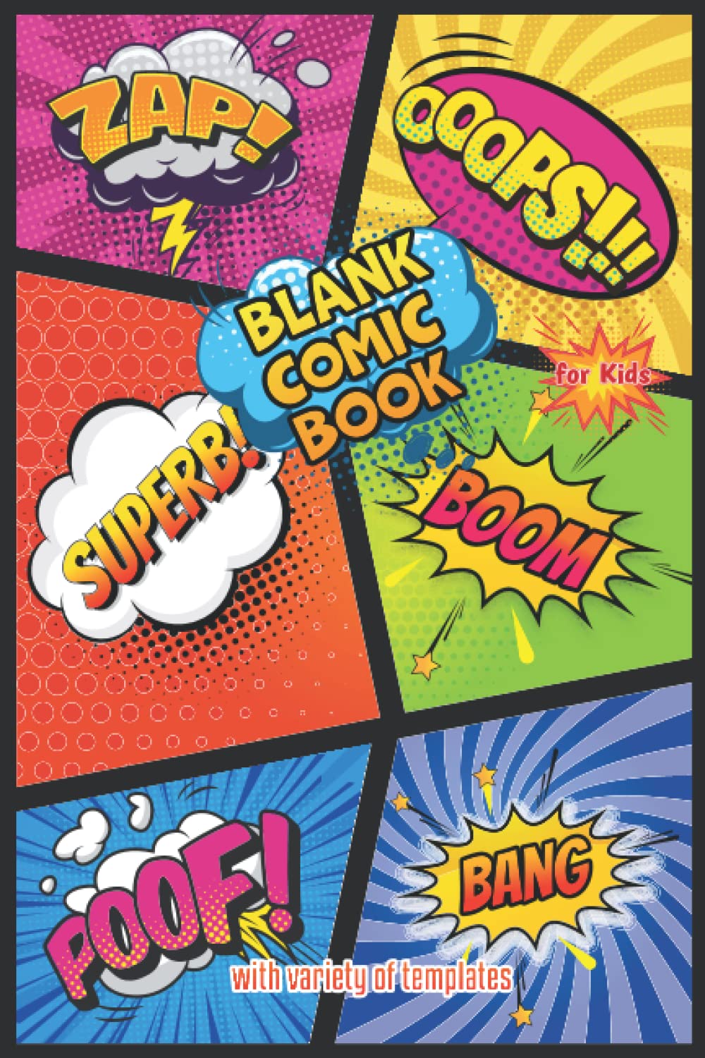 capítulo por capítulo baixar Blank Comic Book for Kids with Variety of Templates: Create Your Own Comics with This Comic Book Journal Notebook Using Lots of Templates