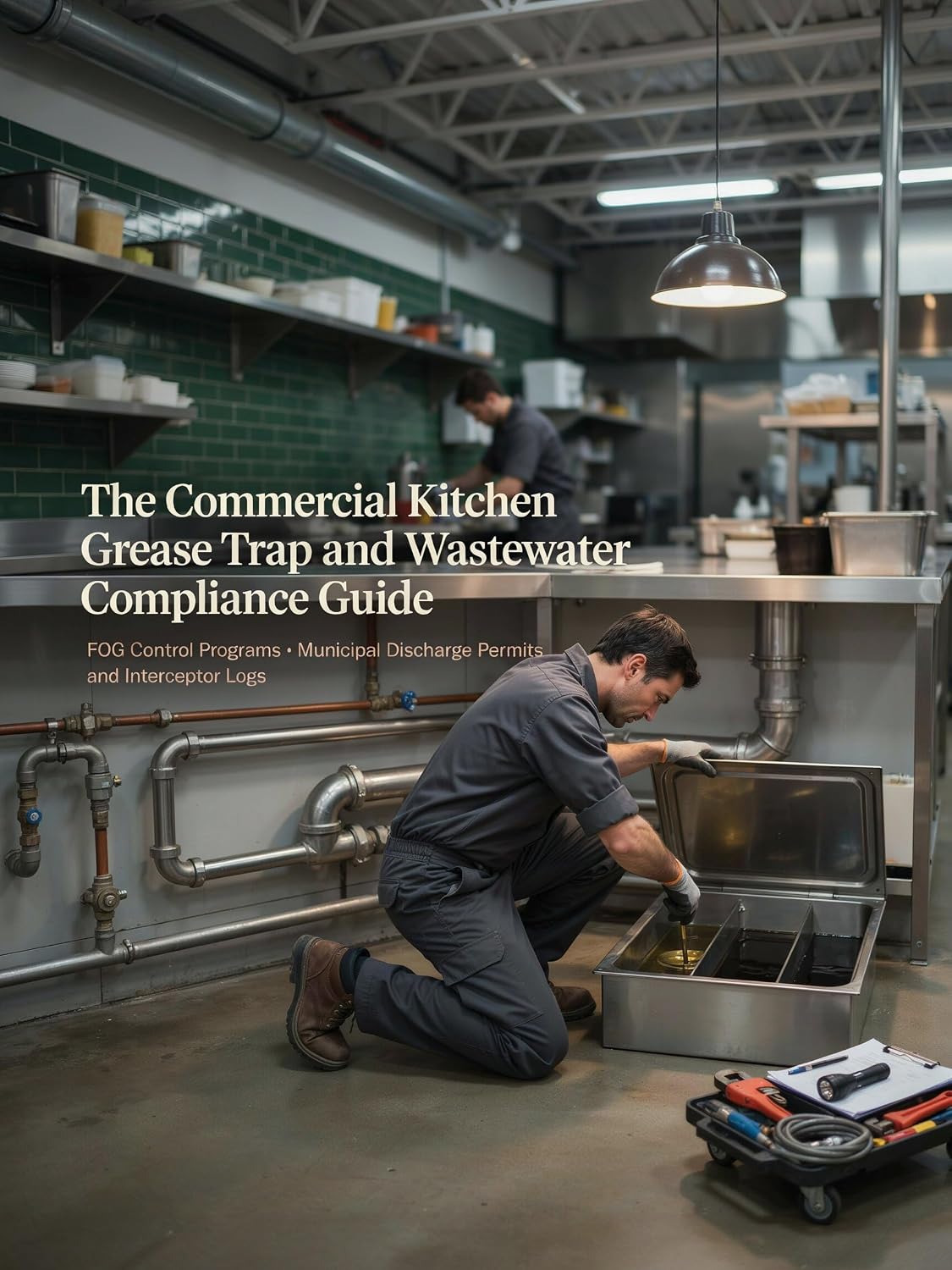 capítulo por capítulo baixar The Commercial Kitchen Grease Trap and Wastewater Compliance Guide: FOG Control Programs Municipal Discharge Permits and Interceptor Logs (English Edition)