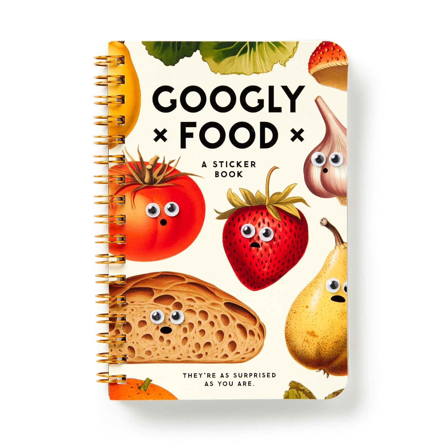 ler totalmente Googly Food Sticker Book