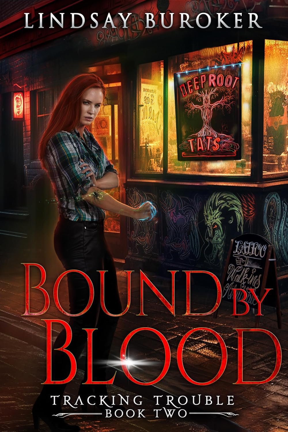 Bound by Blood: An Urban Fantasy Adventure (Tracking Trouble Book 2) (English Edition) baixar livro de graça