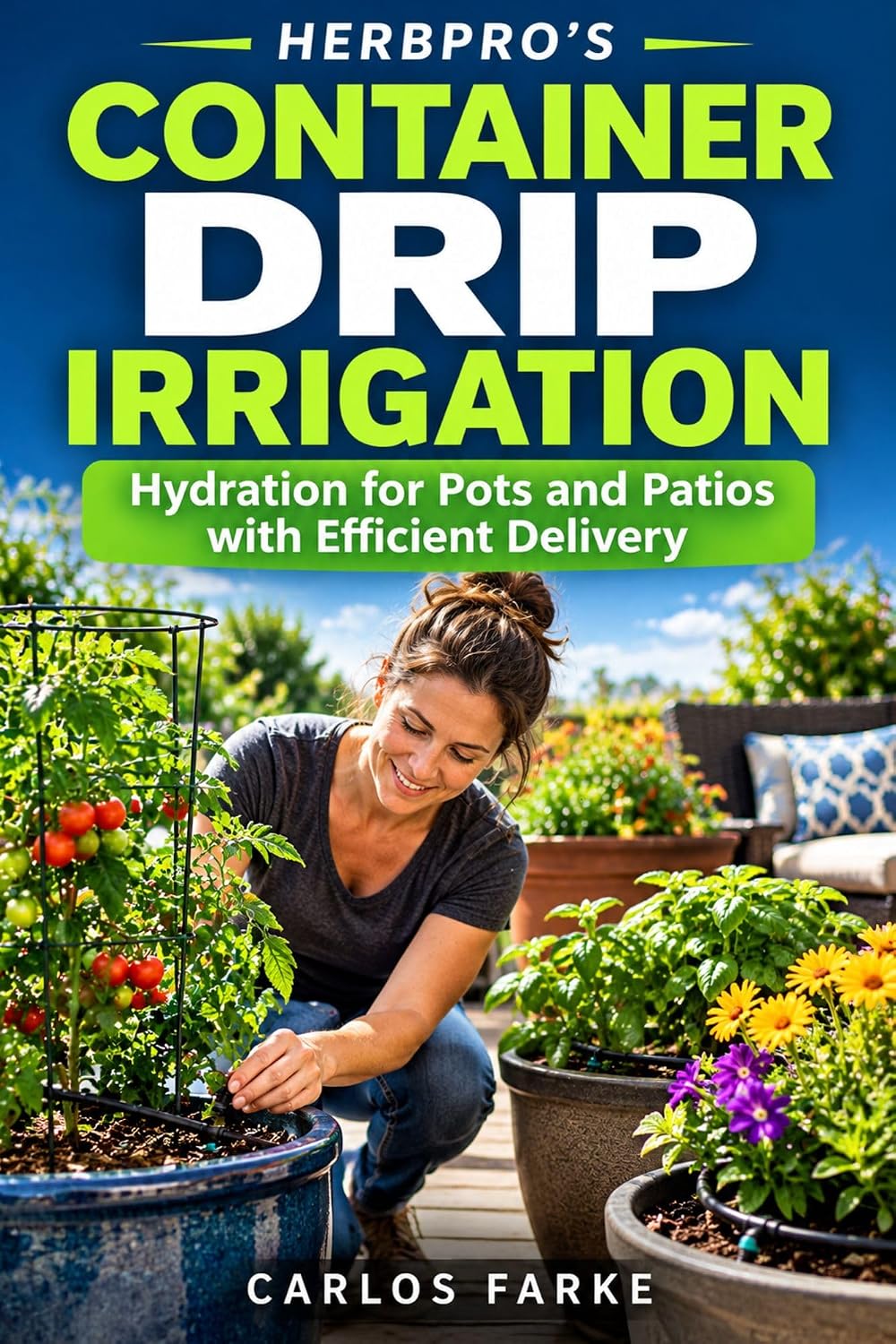 HerbPro’s Container Drip Irrigation: Hydration for Pots and Patios with Efficient Delivery (English Edition) baixar livro de graça