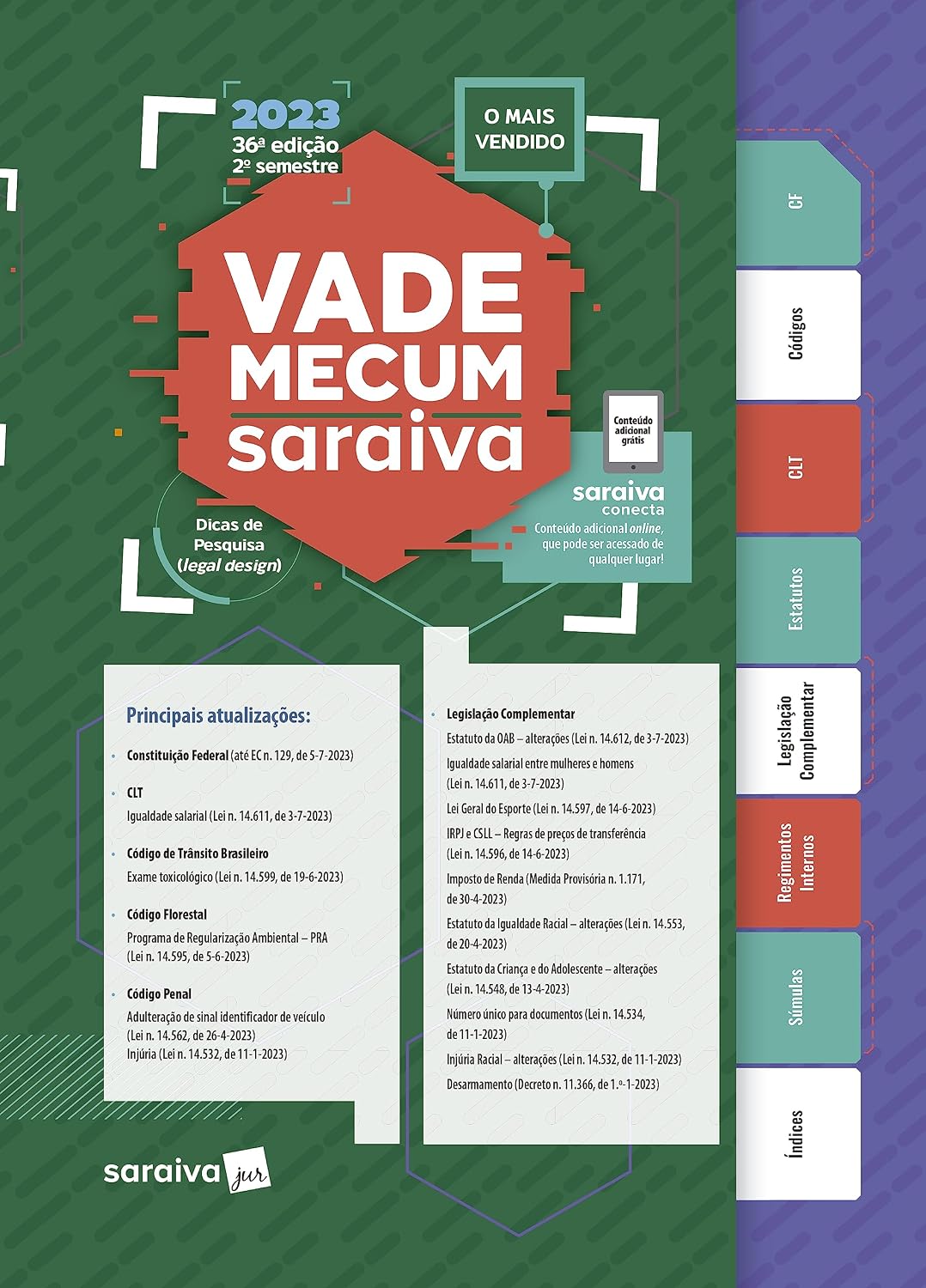 Vade Mecum Saraiva - Tradicional - 36ª edição 2023