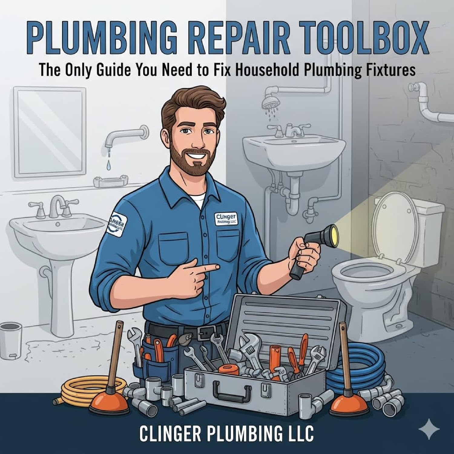 Plumbing Repair Toolbox: The Only Guide You Need to Fix Household Plumbing Fixtures