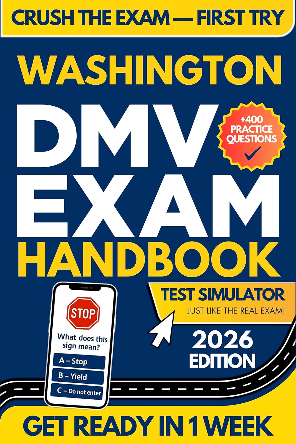 Washington DMV Exam Workbook: 400+ Practice Questions to Navigate Your DMV Exam With Confidence (DMV Handbook and Practice Tests 14) (English Edition) baixar o livro de graça