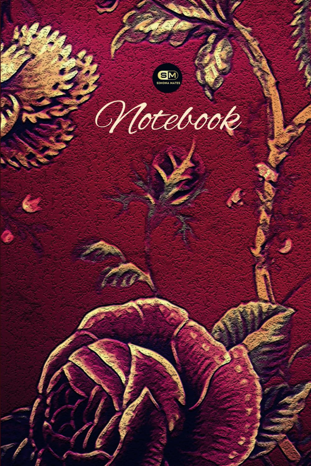 ler totalmente Notebook: Lined Journal Blank for Women | Floral Compositions Notebook - Wide Ruled