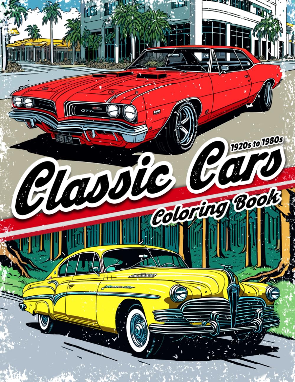 ler totalmente Classic Cars Coloring book: A Greatest Collection of The Most Iconic Vintage Cars 1920s to1980s for Stress Relief and Relaxation.Coloring Book for Adults, Kids, Boys, Girls and Car Lovers