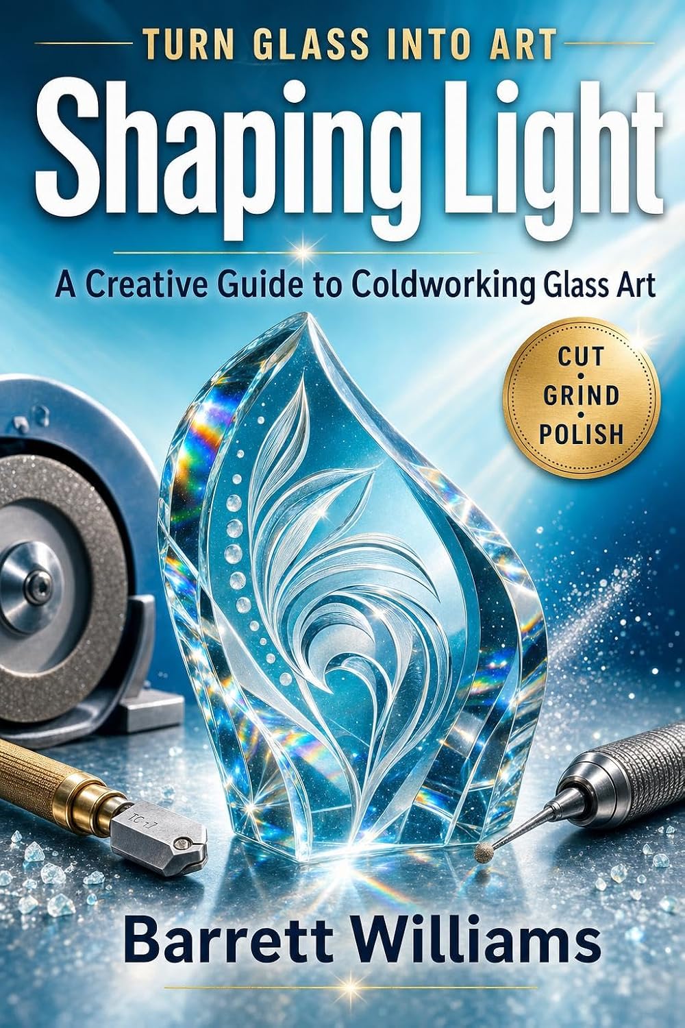 Shaping Light: A Creative Guide to Coldworking Glass Art (English Edition)