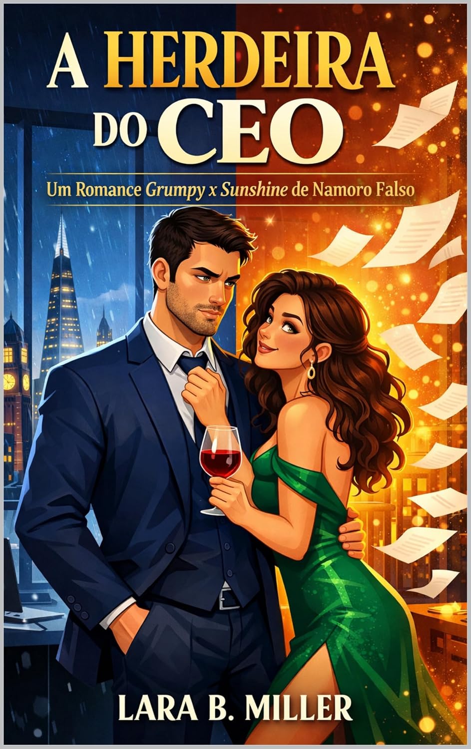 A HERDEIRA DO CEO: Um Romance Grumpy x Sunshine e Namoro Falso baixar livro de graça