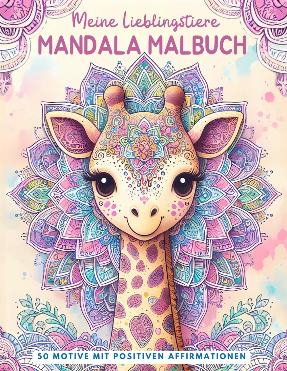 Meine Lieblingstiere Mandala Malbuch: Das perfekte Geschenk für Kinder ab 7 Jahren: 50 niedliche Tiermandalas mit positiven Affirmationen (German Edition) baixar o livro de graça