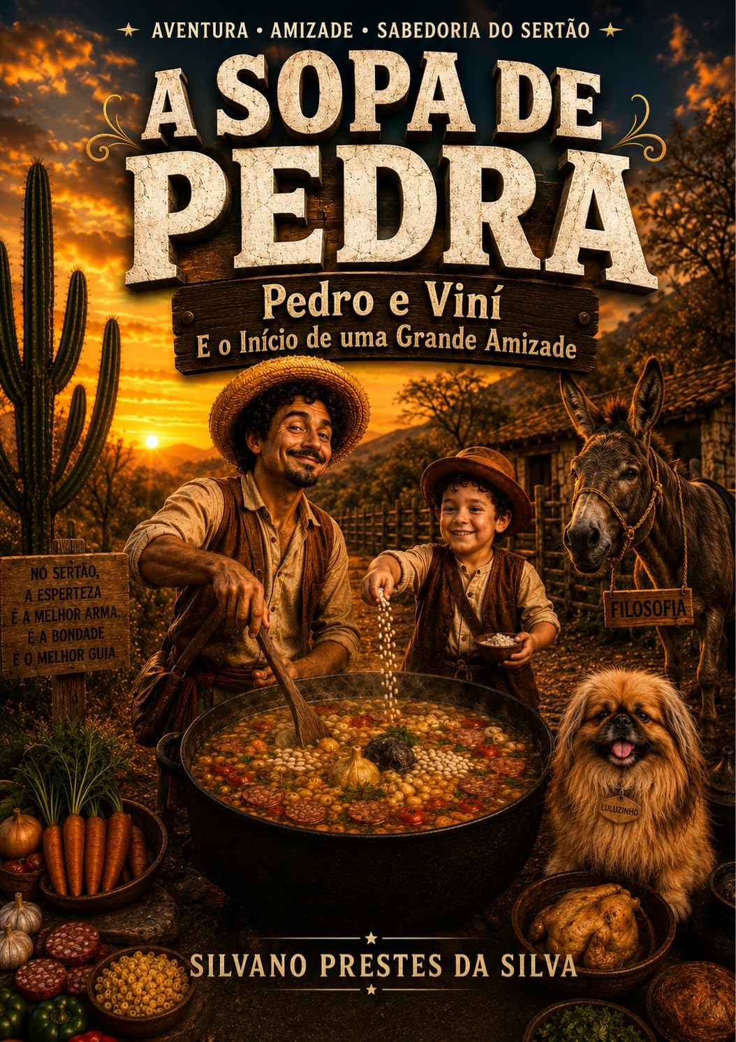 A SOPA DE PEDRA: Pedro e Viní E o Início de uma Grande Amizade (As Aventuras de Pedro Malazarte) baixar o livro de graça