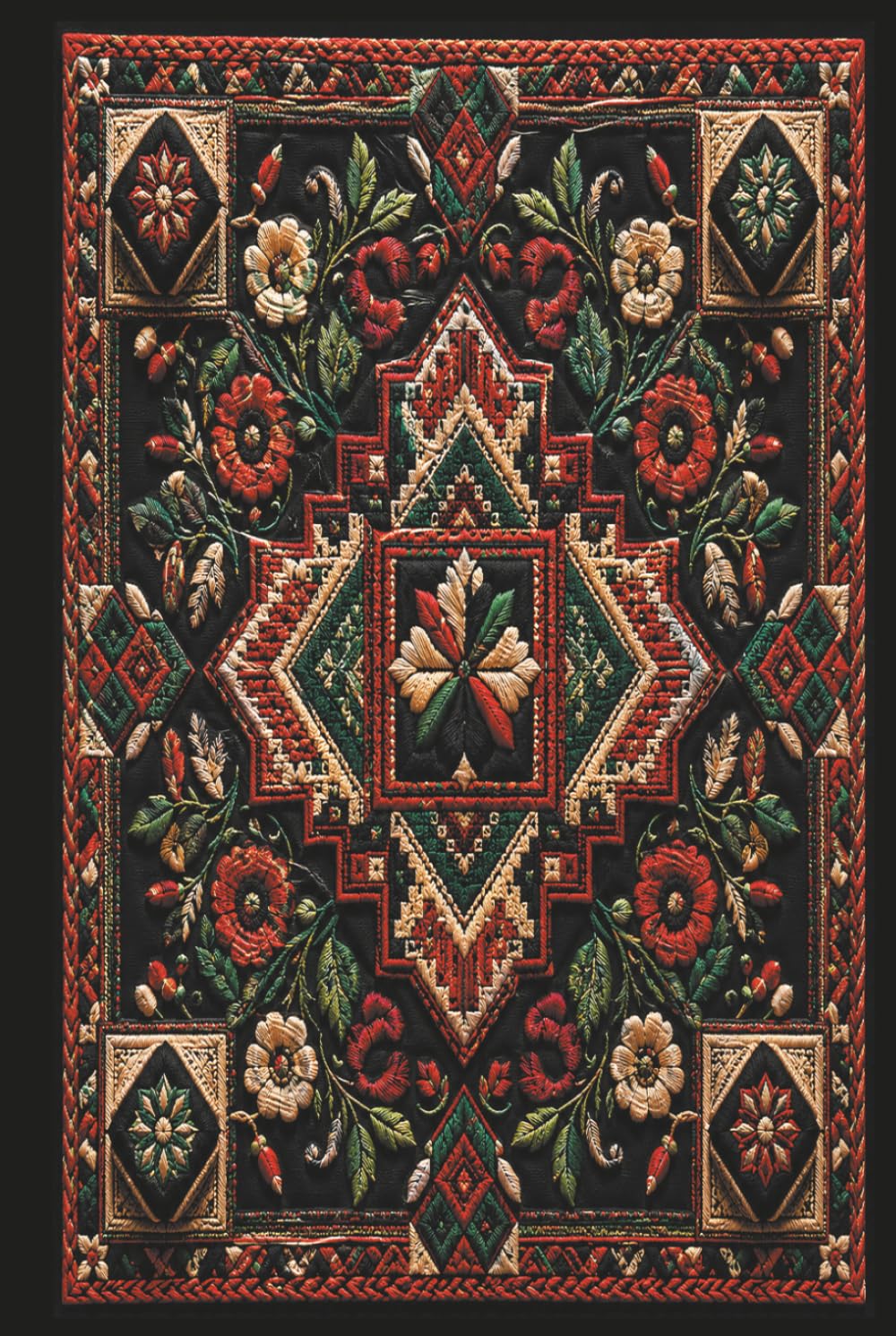 capítulo por capítulo baixar Palestinian Tatreez Geometric Art Journal: Traditional Embroidery Motif: 6x9 Lined Notebook Featuring Rich Cross-Stitch Floral and Geometric Patterns for Creative Writing
