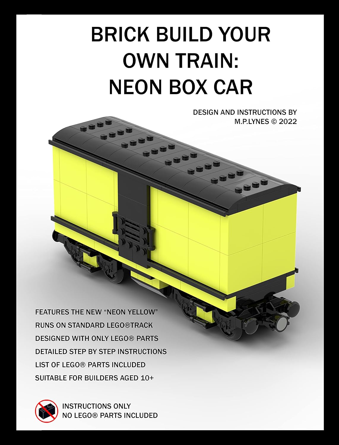 BRICK BUILD YOUR OWN TRAIN: NEON BOX CAR (English Edition) baixar o livro de graça