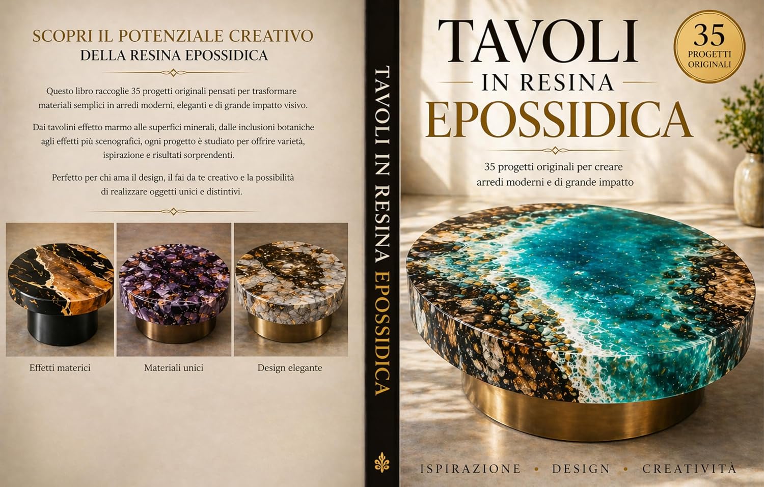 TAVOLI IN RESINA EPOSSIDICA: 35 progetti originali per creare arredi moderni e di grande impatto (Italian Edition) baixar o livro de graça