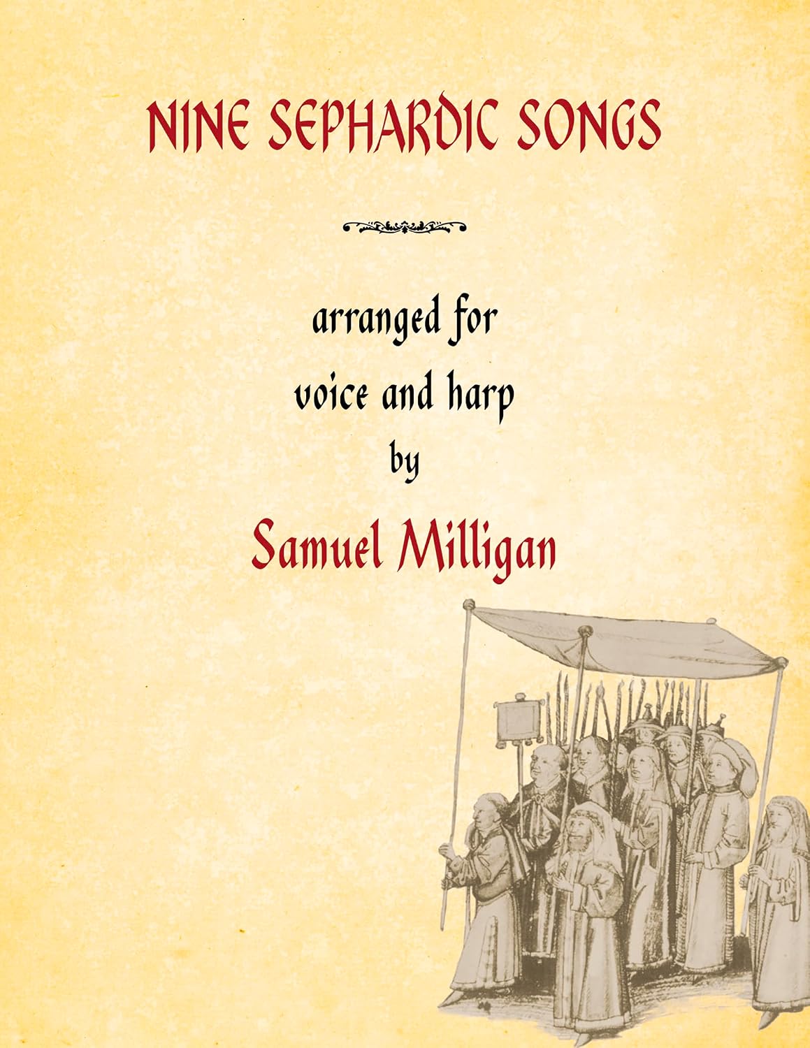 ler totalmente Nine Sephardic Songs: Arranged for Voice and Harp (Ars Musicæ Hispaniæ) (English Edition)
