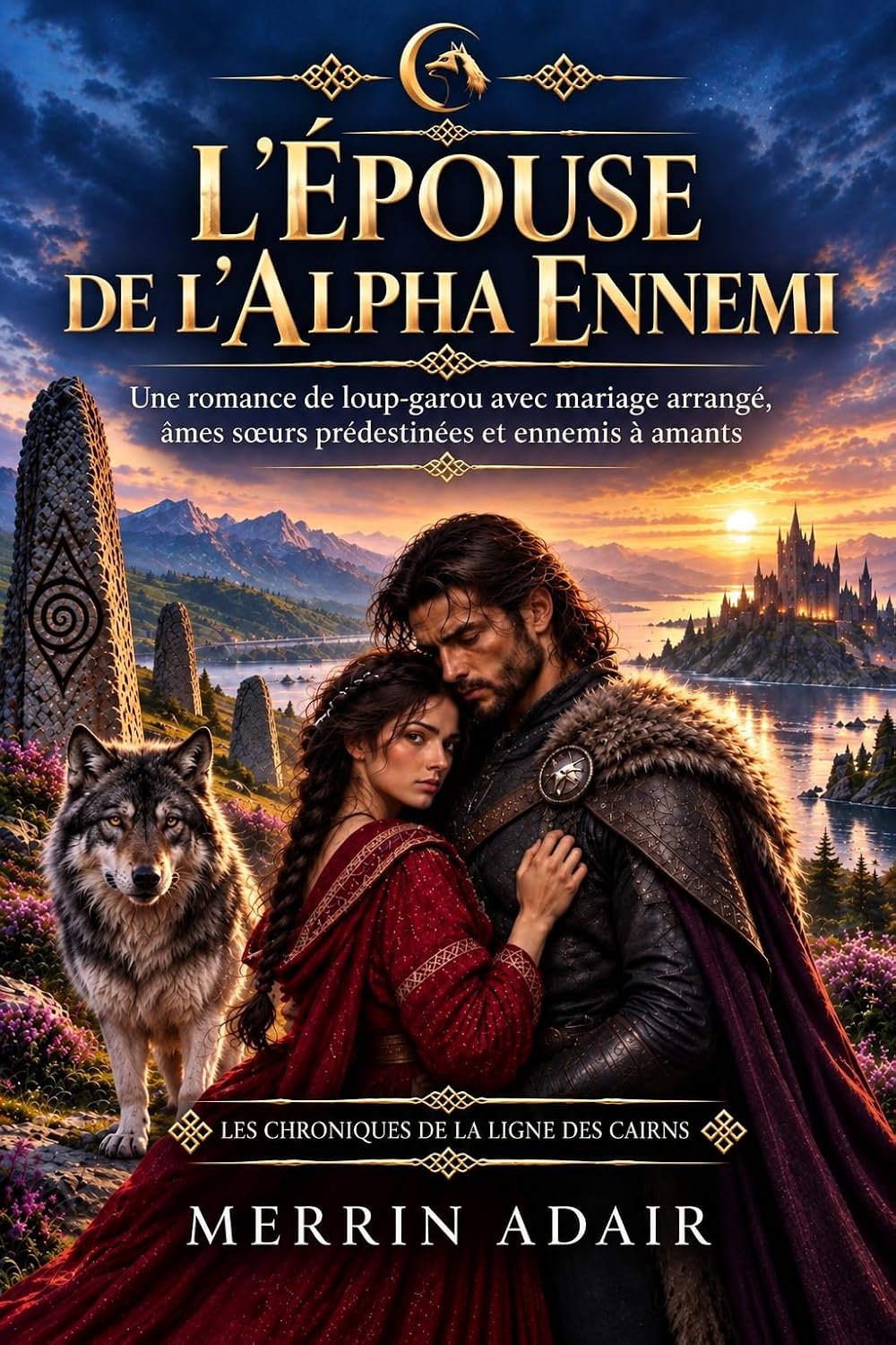 L’Épouse de l’Alpha ennemi: Une romance de loup-garou avec mariage arrangé, âmes sœurs prédestinées et ennemis à amants (French Edition) baixar livro de graça