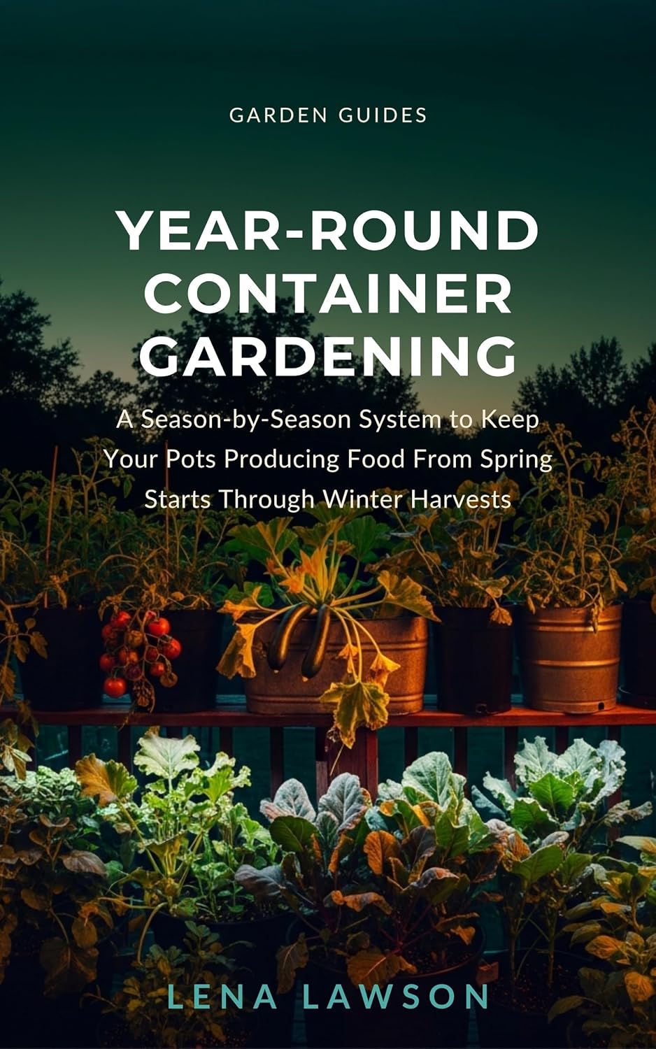 ler totalmente Year-Round Container Gardening: A Season-by-Season System to Keep Your Pots Producing Food From Spring Starts Through Winter Harvests (Garden Guides Book 6) (English Edition)