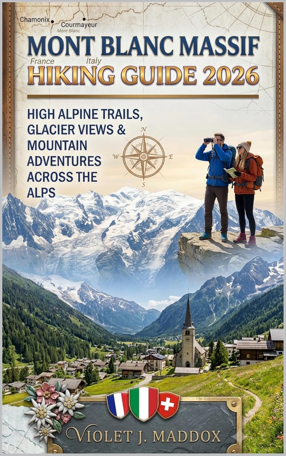MONT BLANC MASSIF HIKING GUIDE 2026: HIGH ALPINE TRAILS, GLACIER VIEWS & MOUNTAIN ADVENTURES ACROSS THE ALPS (English Edition) baixar o livro de graça