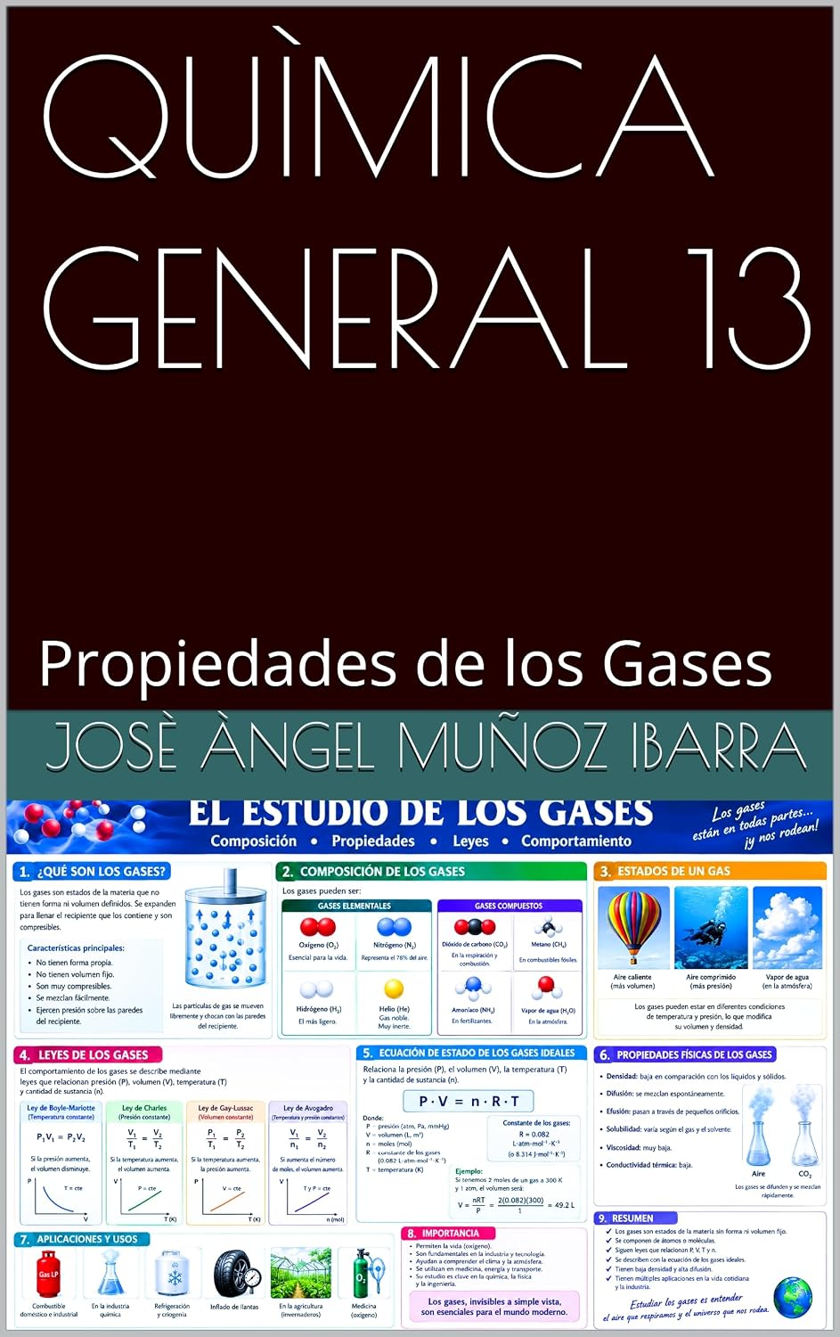 QUÌMICA GENERAL 13: Propiedades de los Gases (Spanish Edition) baixar o livro de graça