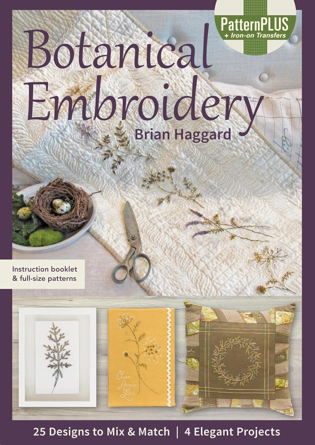 Botanical Embroidery: 25 Designs to Mix & Match: 4 Elegant Projects (English Edition) baixar livro de graça