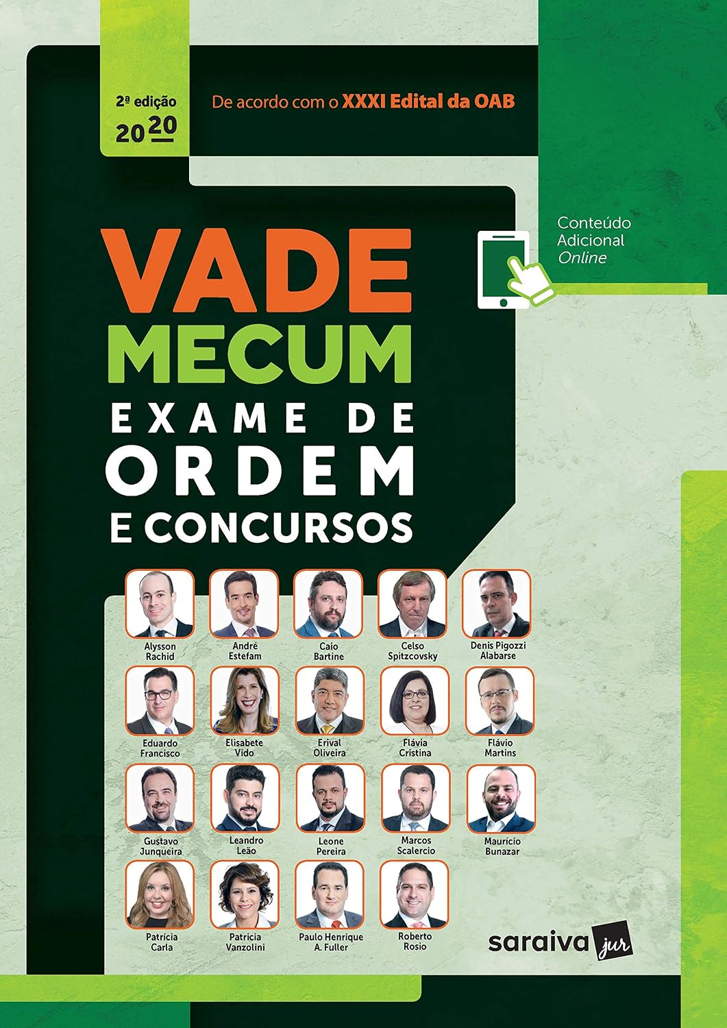 ler totalmente Vade Mecum exame de ordem e concursos 2020 - 2ª Edição