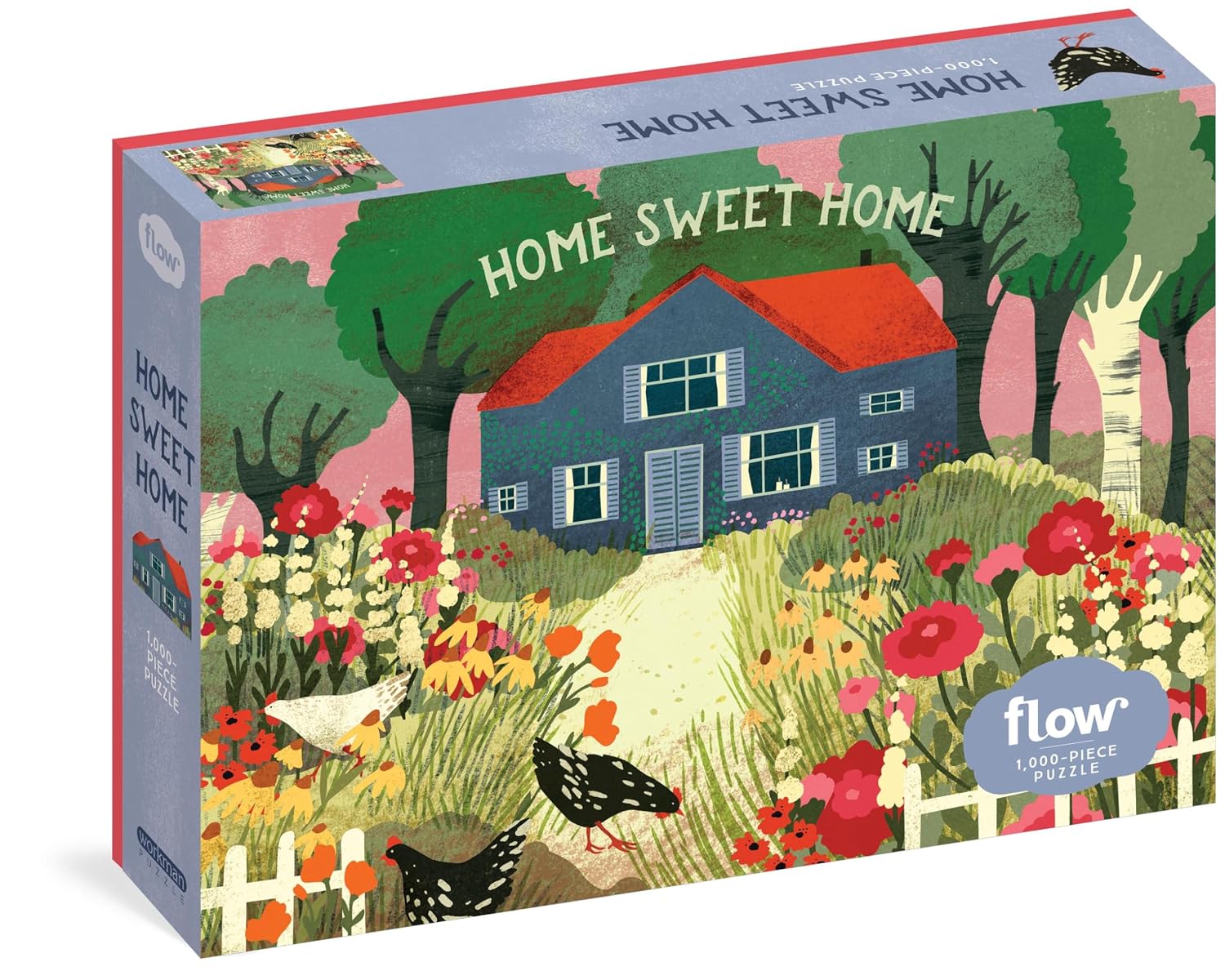 Home Sweet Home 1,000-Piece Puzzle: (Flow) for Adults Families Picture Quote Mindfulness Game Gift Jigsaw 26 3/8" x 18 7/8" (Flow) baixar livro de graça