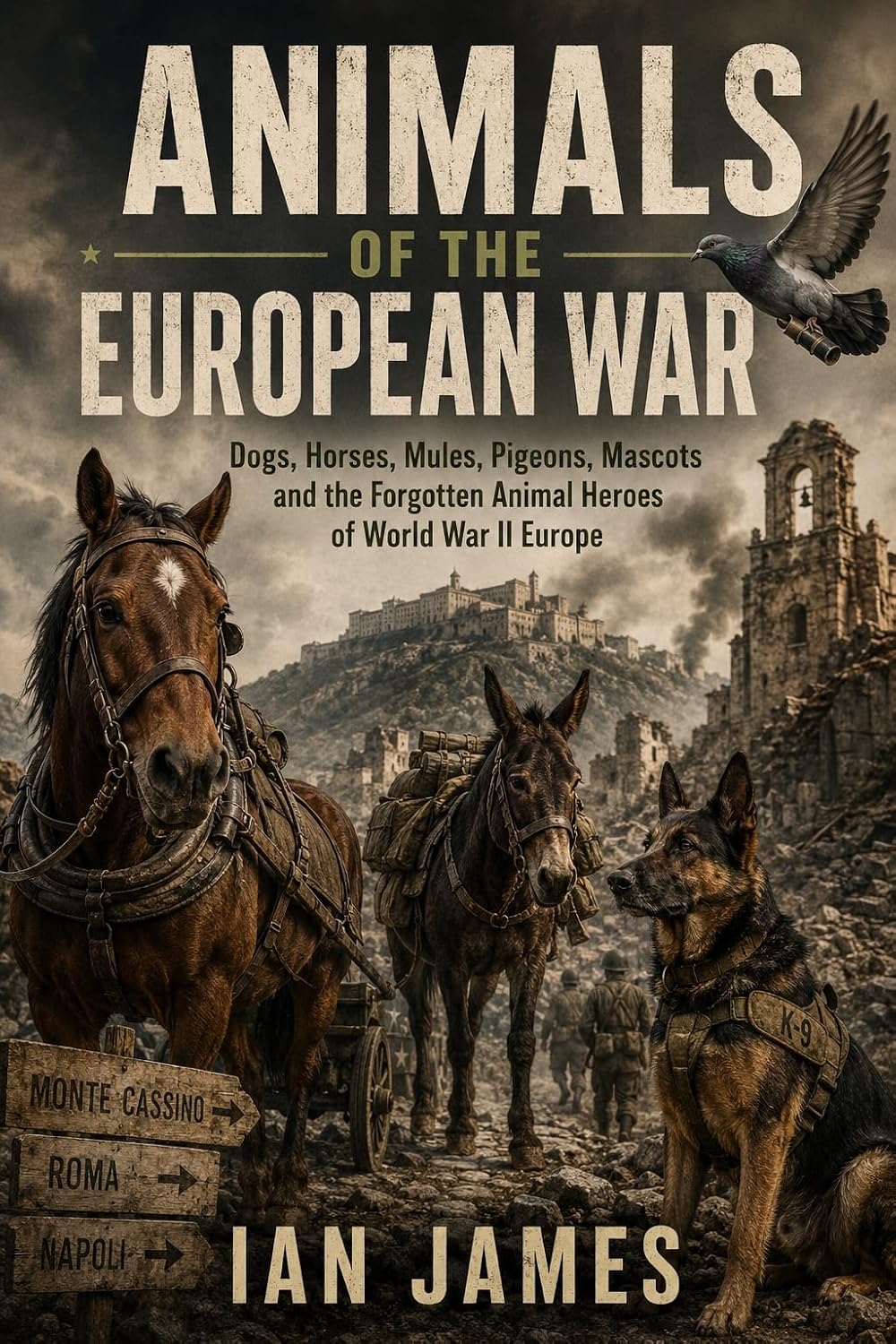 capítulo por capítulo baixar Animals of the European War: Dogs, Horses, Mules, Pigeons, Mascots and the Forgotten Animal Heroes of World War II Europe (Unknown WW2 Campaigns Book 6) (English Edition)