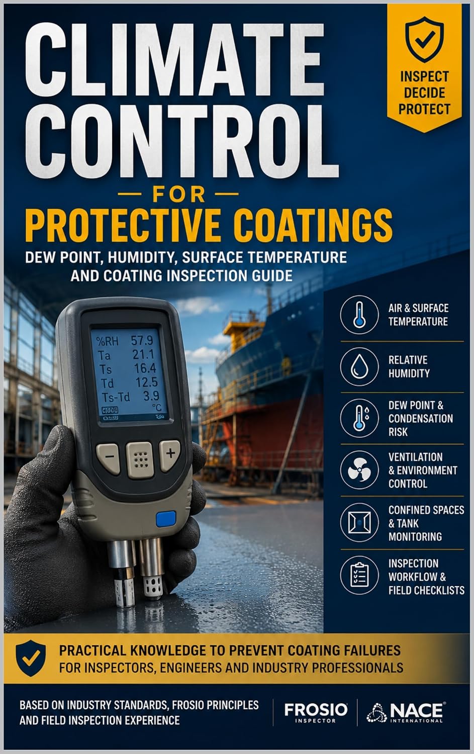 ler totalmente Climate Control for Protective Coatings: Dew Point, Humidity, Surface Temperature and Coating Inspection Guide (CORROSION WITHOUT BULLSHIT Book 3) (English Edition)