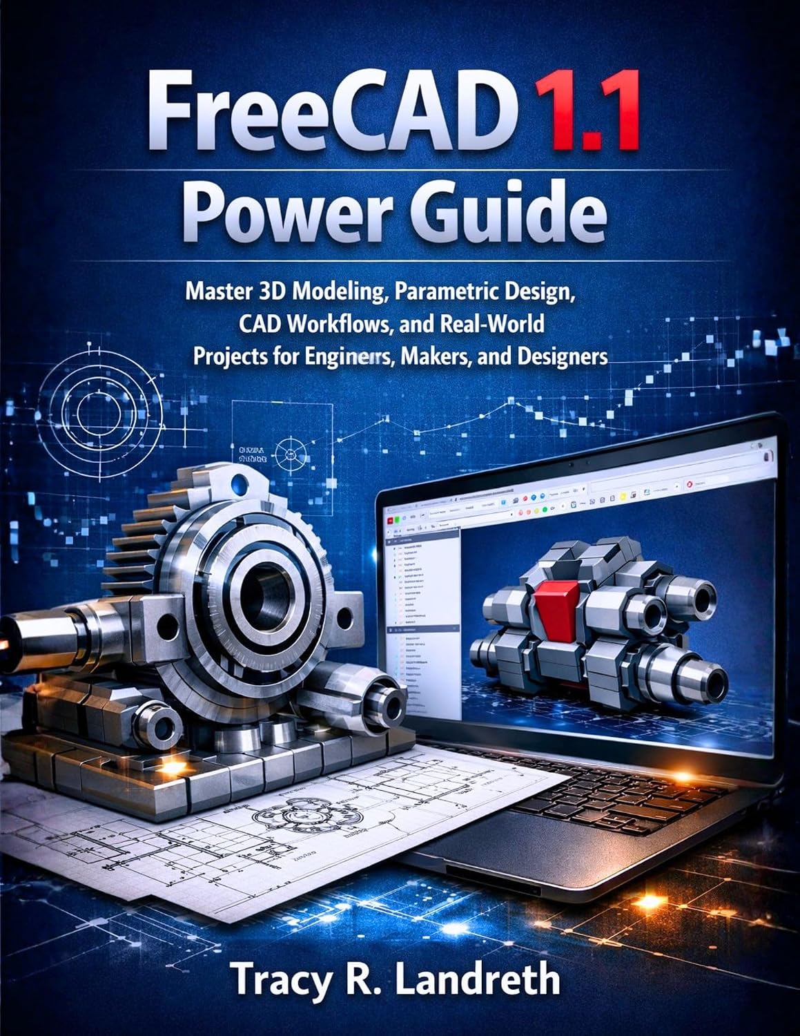 FreeCAD 1.1 Power Guide: Master 3D Modeling, Parametric Design, CAD Workflows, and Real-World Projects for Engineers, Makers, and Designers (Learning Express Series) (English Edition) baixar o livro de graça