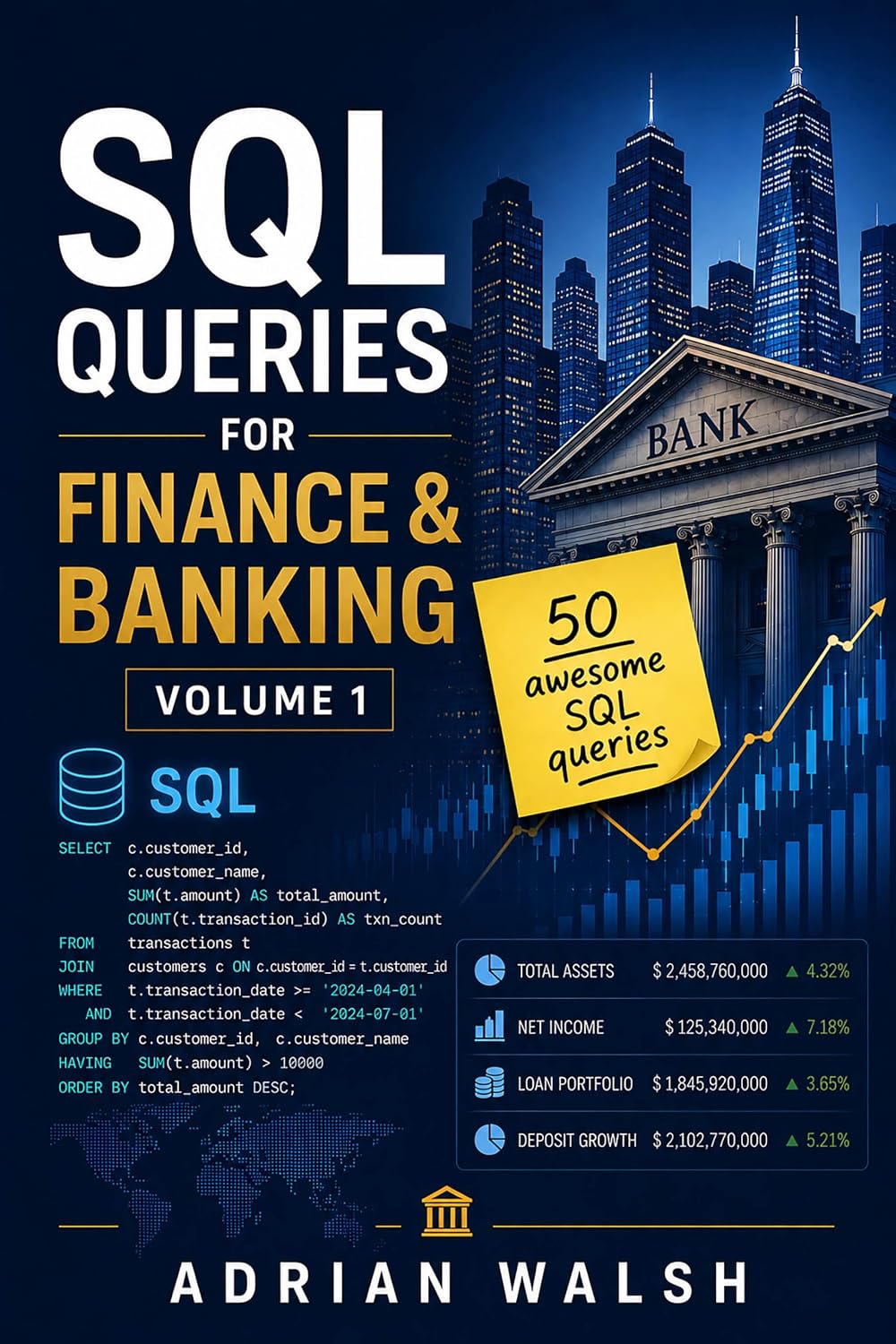 capítulo por capítulo baixar SQL Queries for Finance & Banking · Volume 1 (English Edition)