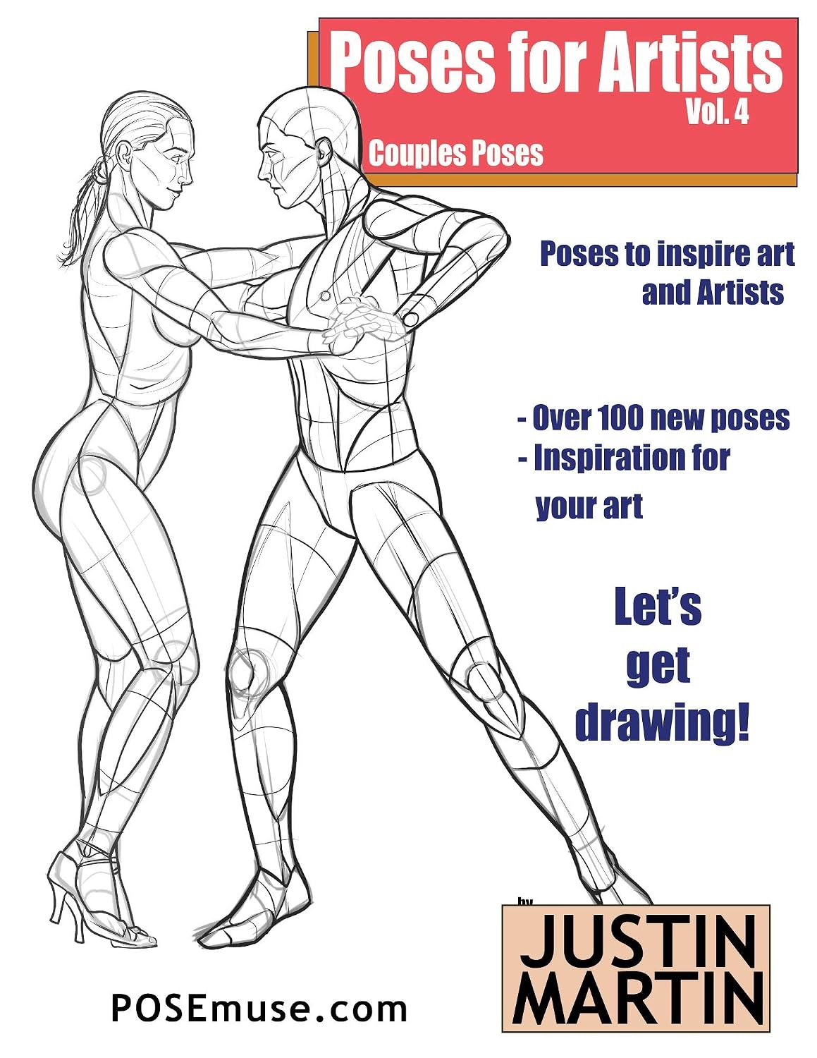 ler totalmente Poses for Artists Volume 4 - Couples Poses: An essential reference for figure drawing and the human form. (Inspiring Art and Artists) (English Edition)