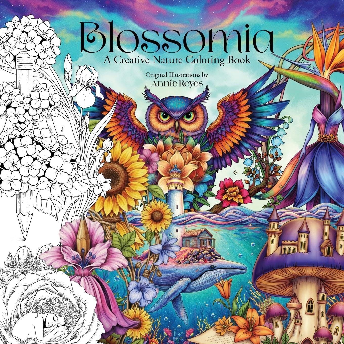 Blossomia. A Creative Nature Coloring baixar livro de graça