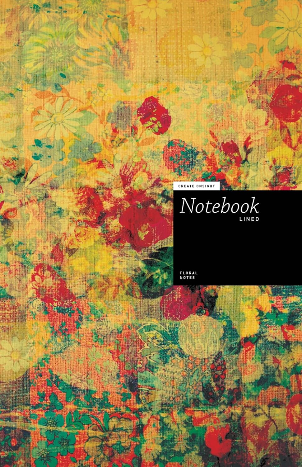 ler totalmente Floral Design Notebook: 5.5 x 8.5 inches (139.7mm x 215.9mm), 120 lined pages
