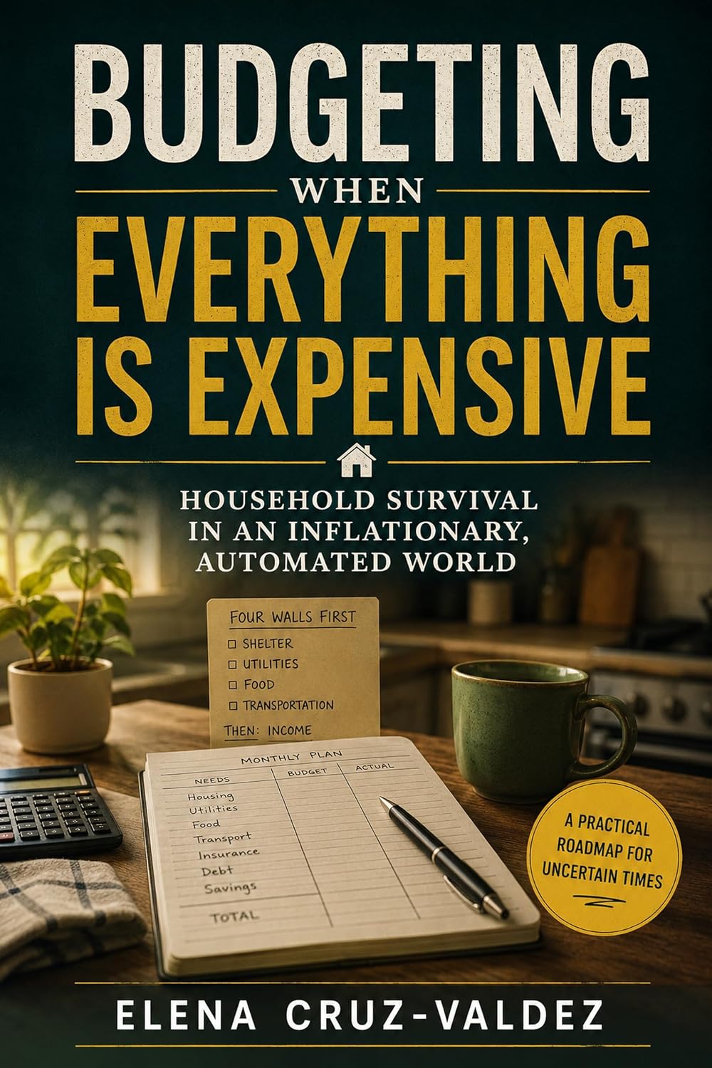 ler totalmente Budgeting When Everything Is Expensive: Household Survival in an Inflationary, Automated World (English Edition)