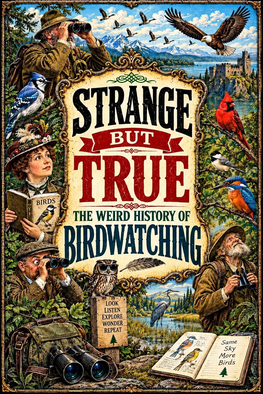 ler totalmente STRANGE BUT TRUE: THE WEIRD HISTORY OF BIRDWATCHING: Rare Birds, Strange Binoculars, Obsessive Collectors, Birding Feuds, Accidental Discoveries, Epic... Strange But True Book 40) (English Edition)