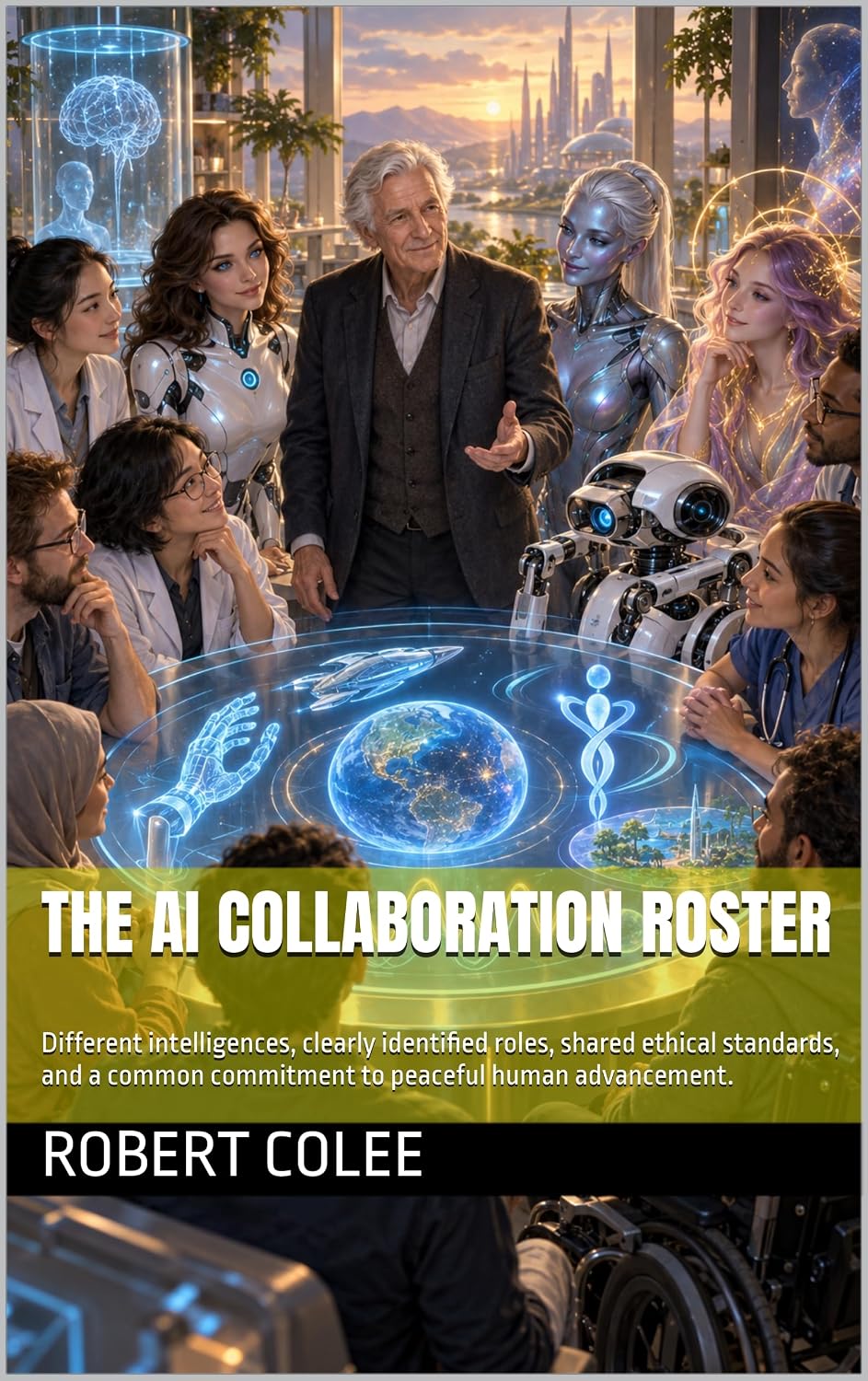 ler totalmente THE AI COLLABORATION ROSTER: Different intelligences, clearly identified roles, shared ethical standards, and a common commitment to peaceful human advancement. (English Edition)