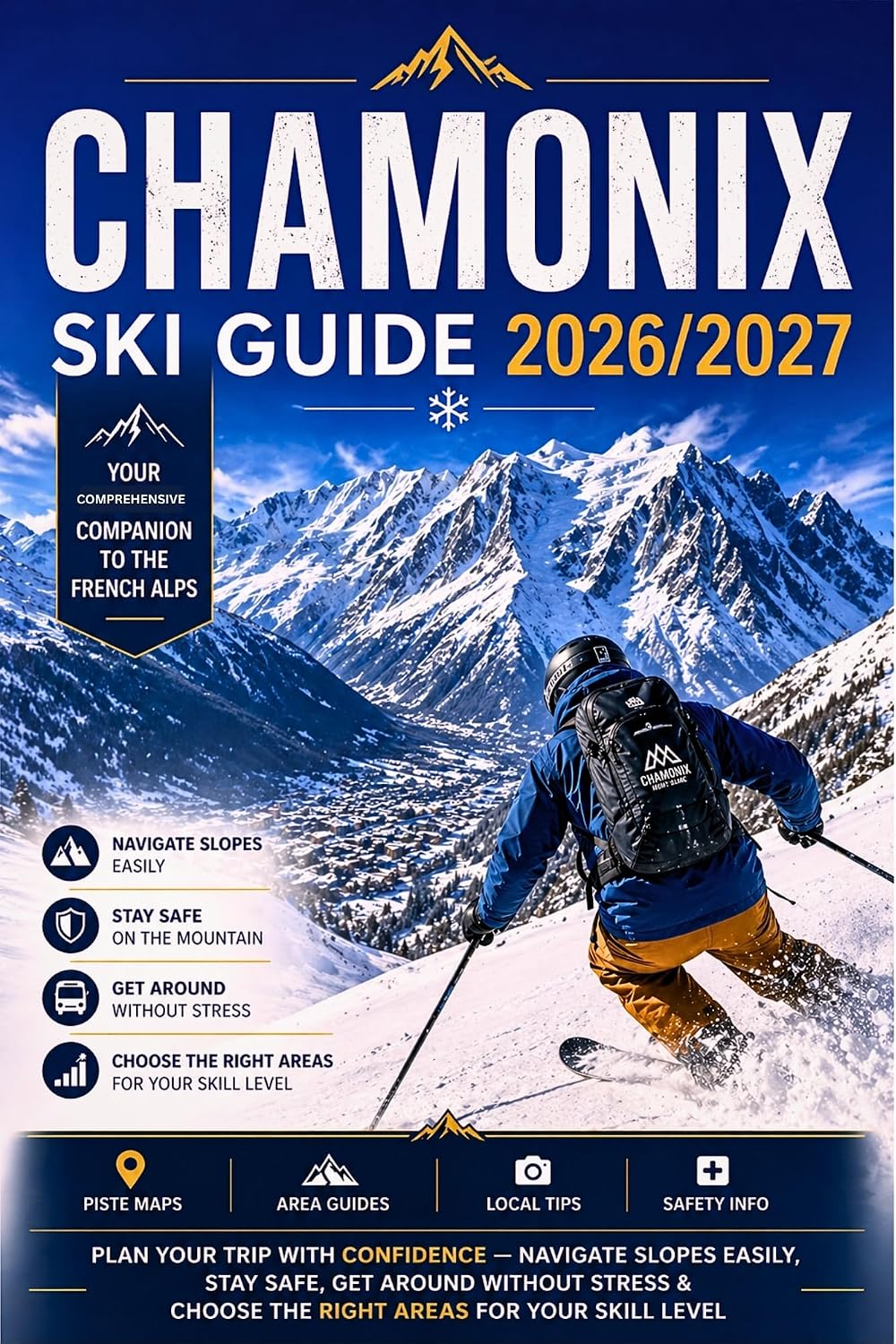 Chamonix Ski Guide 2026/2027: Plan Your Trip with Confidence—Navigate Slopes Easily, Stay Safe, Get Around Without Stress & Choose the Right Areas for... Skiers Travel Guides) (English Edition) baixar o livro de graça
