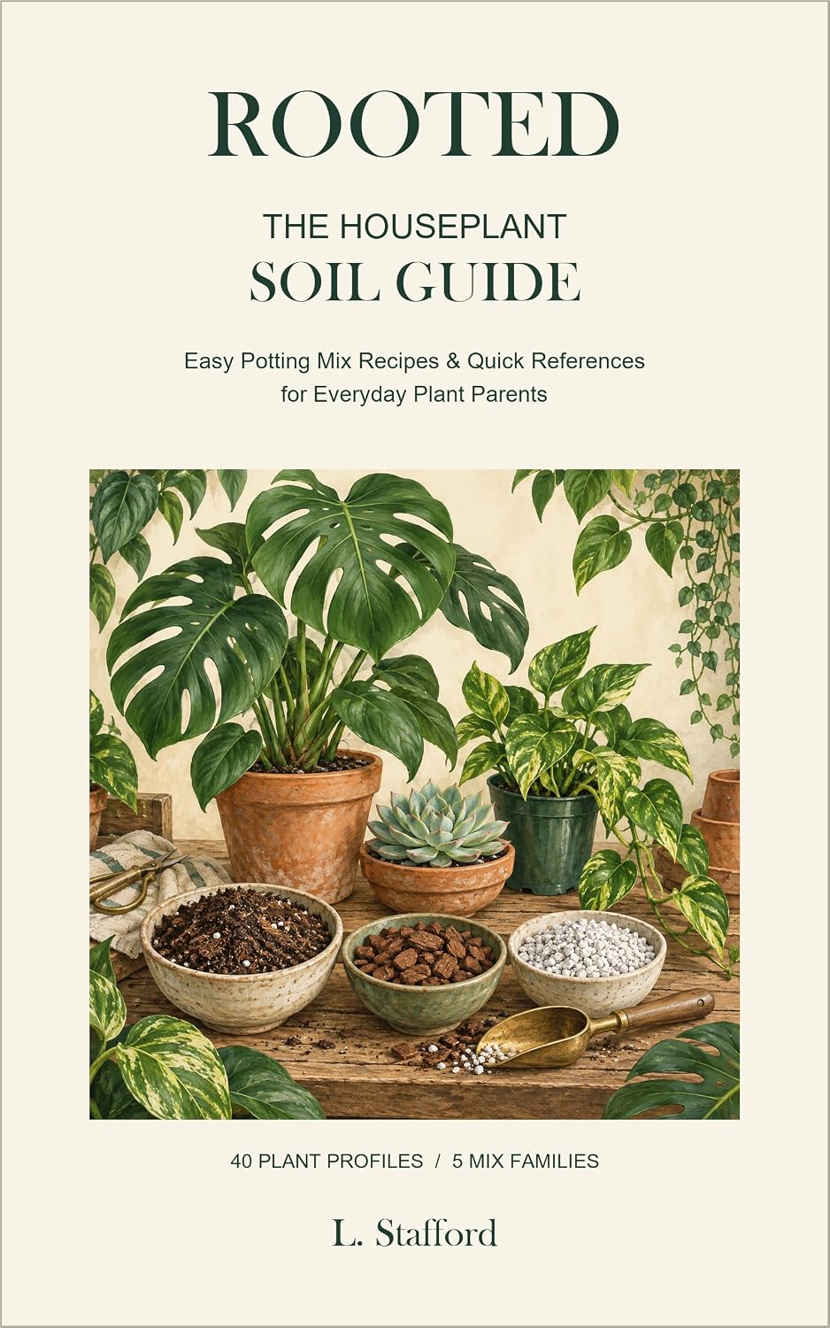 ler totalmente ROOTED: The Houseplant Soil Guide - Illustrated Color Edition: Easy Potting Mix Recipes & Quick References for Everyday Plant Parents (English Edition)