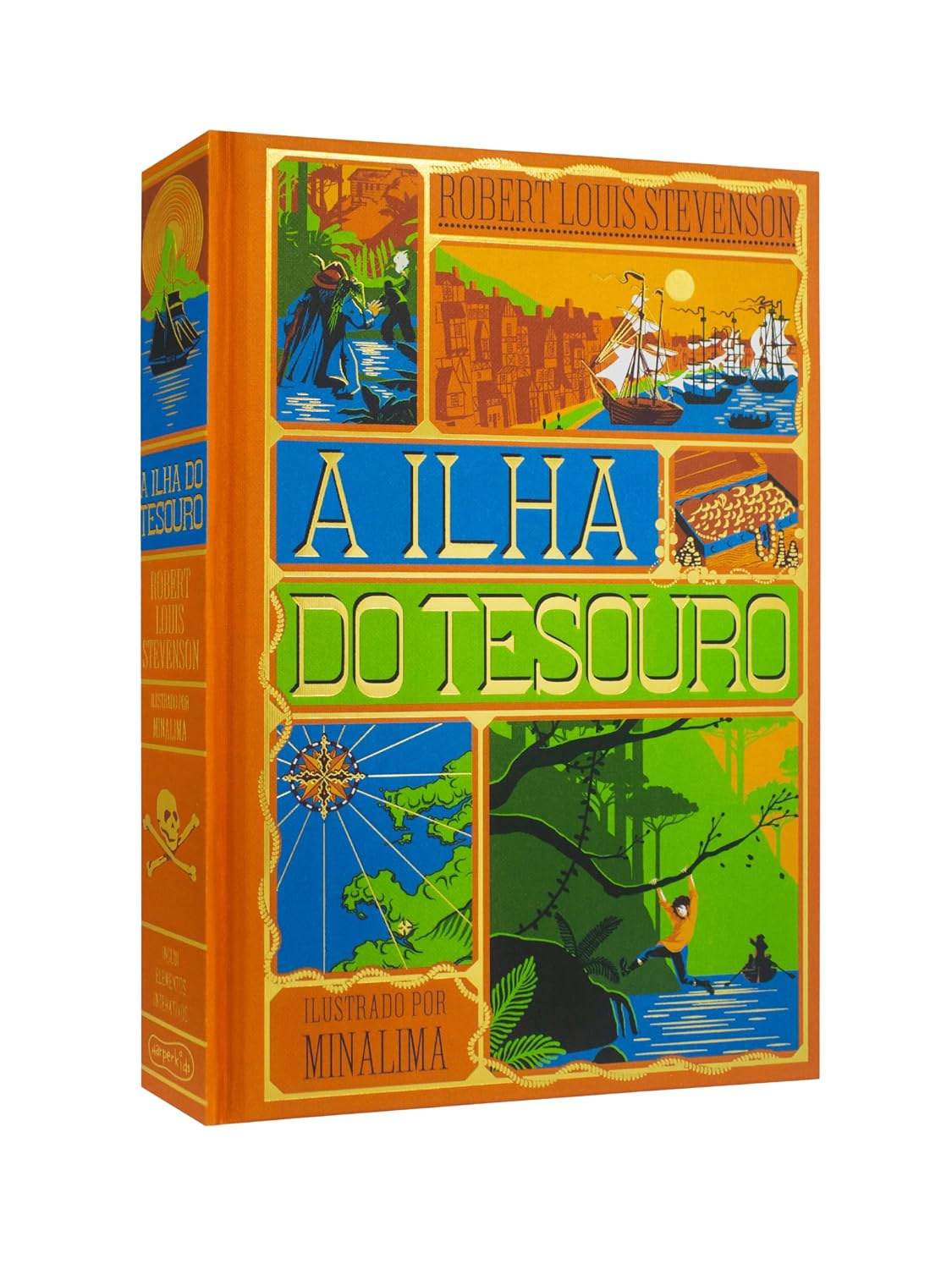 A Ilha do Tesouro – Edição de luxo ilustrada e com elementos interativos do estúdio MinaLima baixar livro de graça
