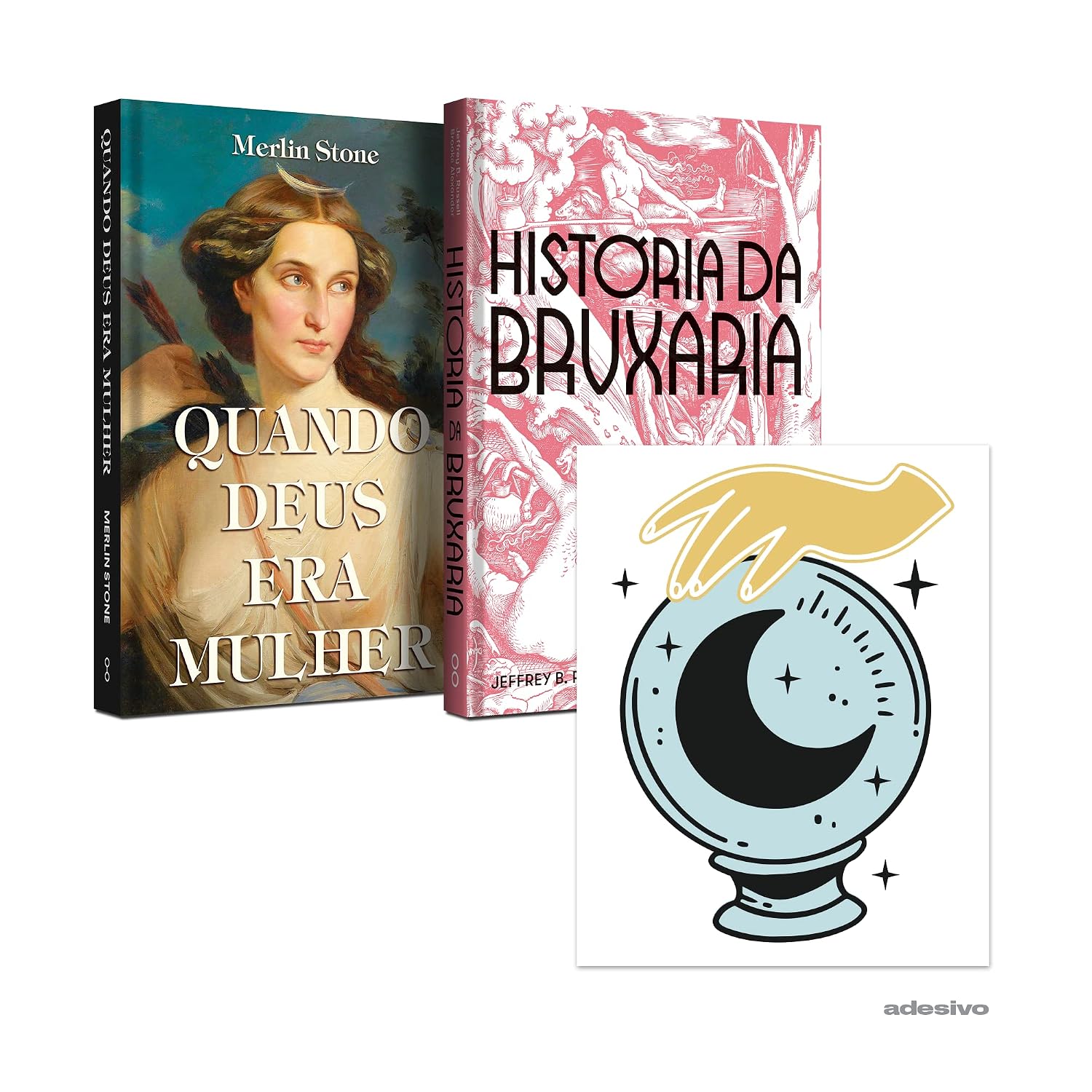 Kit - Deusas e bruxaria + Adesivo exclusivo baixar o livro de graça