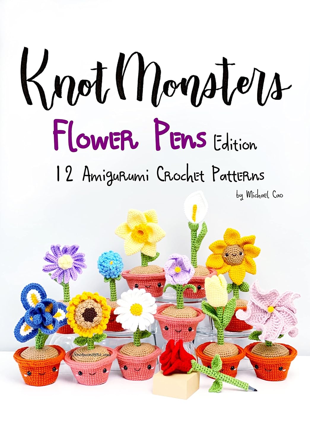 Knotmonsters: Flower Pens edition: 12 Amigurumi Crochet Patterns (English Edition) baixar livro de graça
