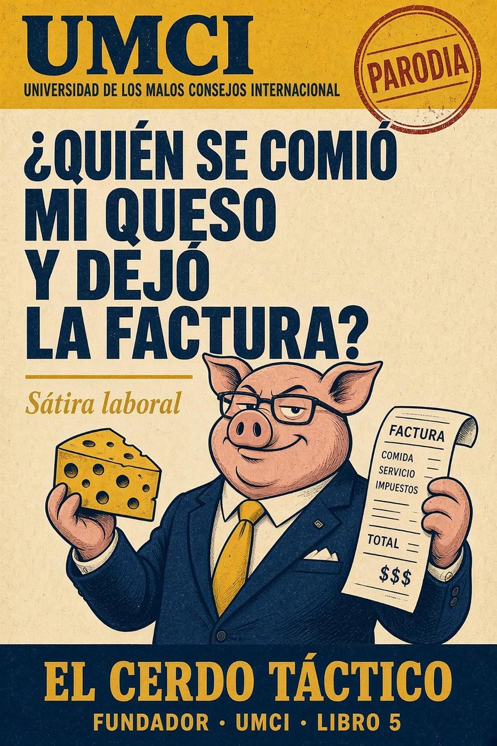 ¿QUIÉN SE COMIÓ MI QUESO Y DEJÓ LA FACTURA?: Una sátira laboral sobre jefes, despidos, productividad tóxica, LinkedIn y la mentira de “amar lo que haces”... DE LOS MALOS CONSEJOS) (Spanish Edition) baixar livro de graça